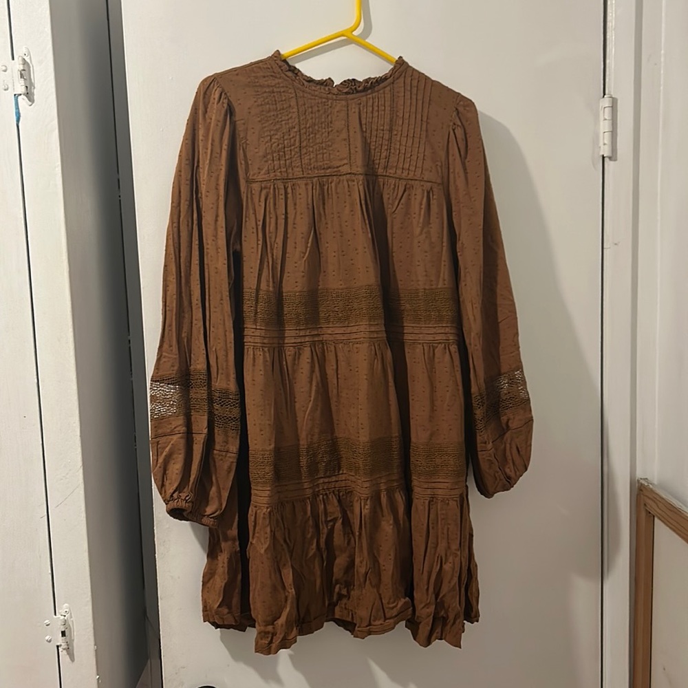 Old Navy brown dress